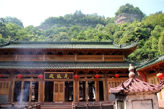 太素宮是齐云山的主要道观,原名佑圣真武祠,始建于南宋宝庆年间(1225