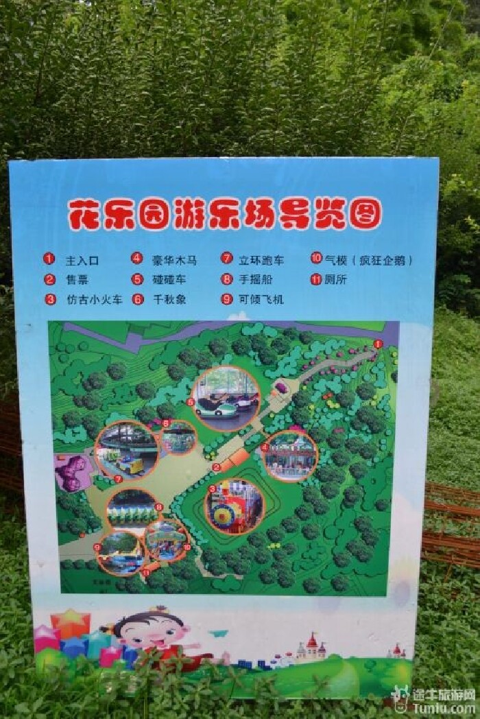 南京古林公园像夏花一样绚烂