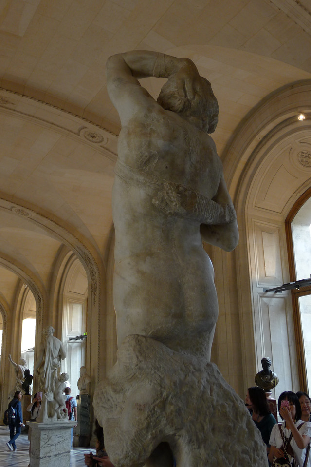 卢浮宫里看雕塑 卢浮宫 攻略游记 途牛
