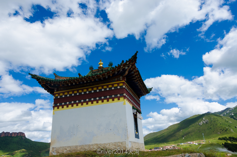 美丽甘南,景美人少,避暑胜地.