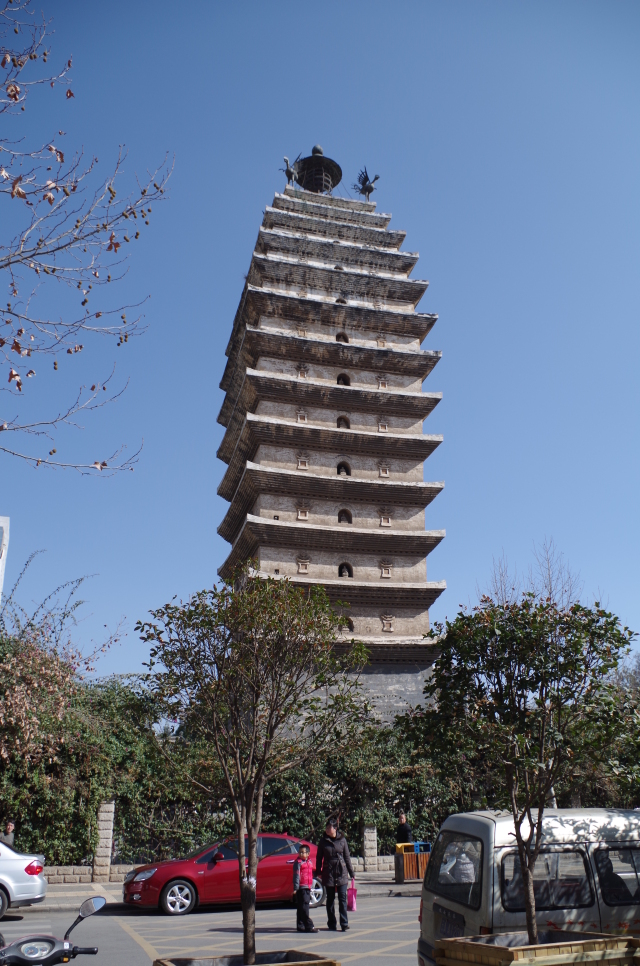 列为市级重点保护文物单位,它同东,西寺塔一样,是昆明古老文明的象征