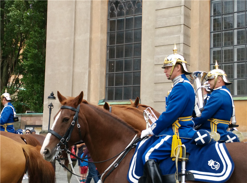 图表 20  瑞典皇家仪仗队图表 21  斯市皇后岛上的瑞典皇宫,半开放