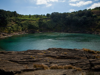 坎普自田镇泻湖