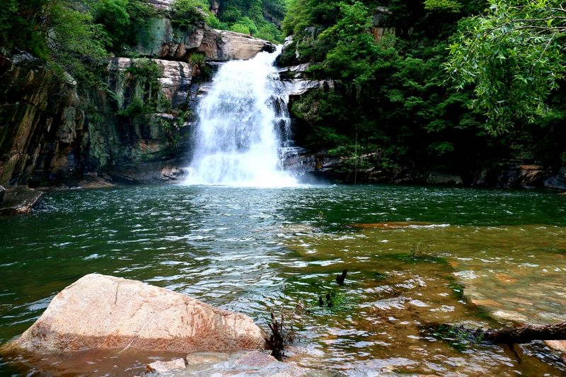 麻城旅游新亮点——大别山桐枧冲瀑布群