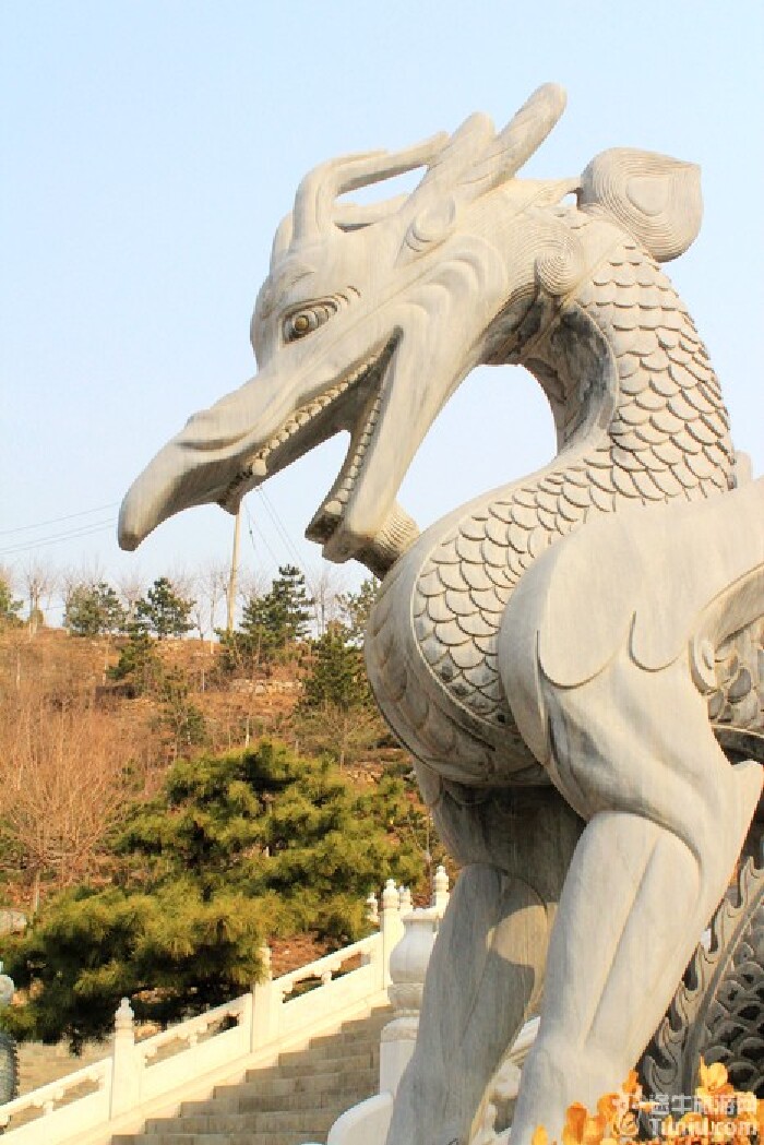 踏青游记千灵山中踏雪寻青