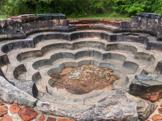 波隆纳鲁沃莲花池