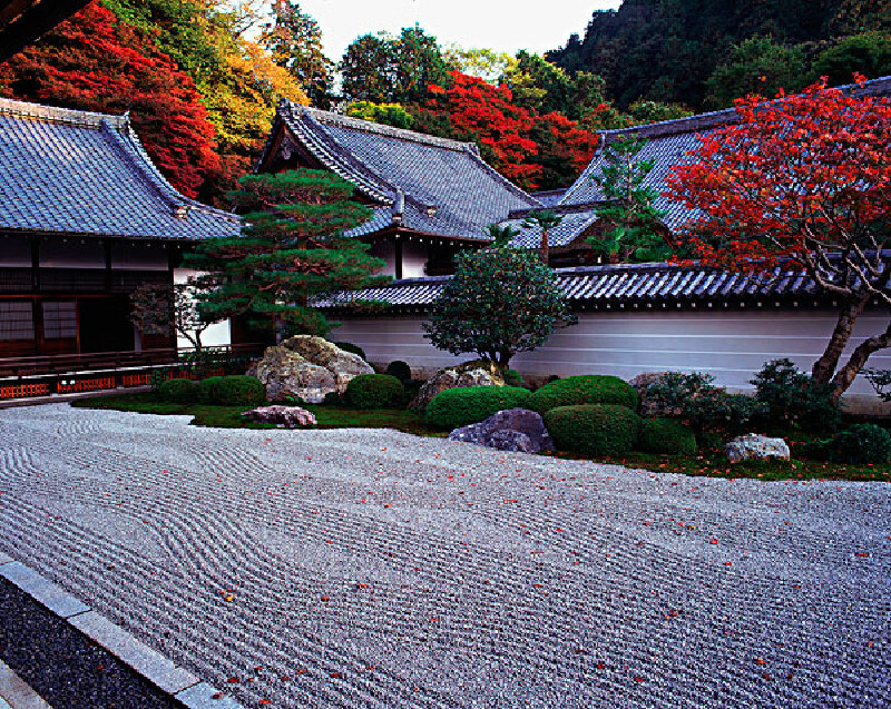 龙安寺石庭之谜,龙安石庭,龙安枯山水之谜(第15页)_大山谷图库
