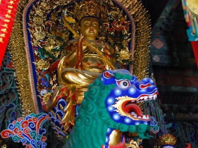 **殊像寺悬塑****殊像寺**☆☆☆☆推荐:文殊菩萨早演经讲法之地,故而