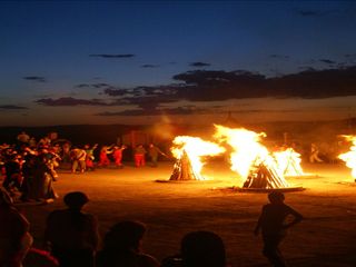 篝火晚会