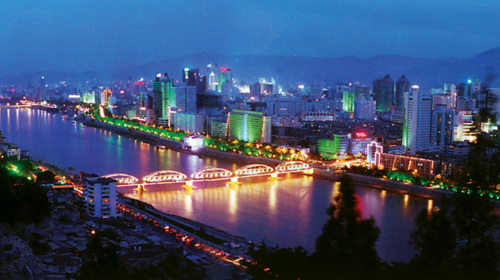兰州市夜晚,兰州市貌,a6夜晚_大山谷图库