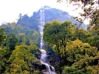 徽州大峡谷-天瀑 上下420米